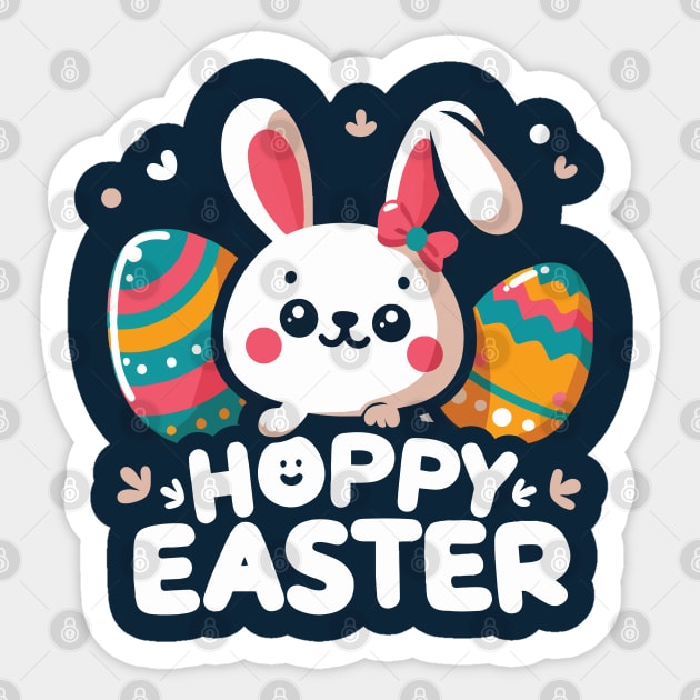 Hoppy Easter: Easter Day Sticker by Yonbdl